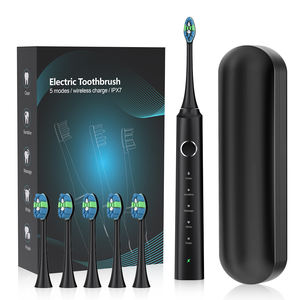 Brosse à dents électrique rechargeable intelligente et écologique pour les voyages à domicile et les soins bucco-dentaires Brosse à dents sans fil alimentée par batterie - Product Image 1