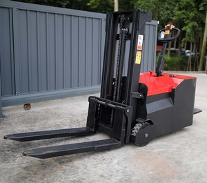 Apilador eléctrico 2025 1500kg 2000kg Apilador de elevación de palés eléctrico Carretilla elevadora Contador Apilador sin piernas para la venta - Product Image 2