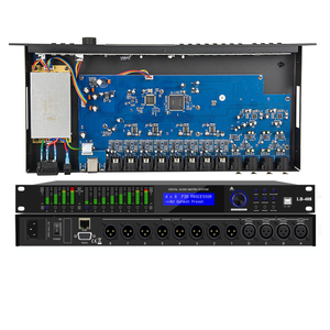 Chips LB408 U.S.ADI de la serie Five, 1 núcleo DSP, pantalla a color, 4 entradas y 8 salidas, procesador de audio digital profesional DSP para sistemas de sonido. - Product Image 1