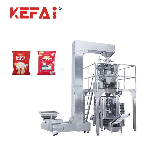 Confezionatrice multifunzione KEFAI KF02-G V420 per Snack per confezionatrice verticale multifunzionale per Popcorn