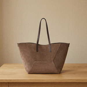 Sac à main décontracté pour femme en cuir véritable BS INTERNATIONAL, pochette tendance, léger, durable, fermeture éclair, imperméable, grande capacité - Product Image 2