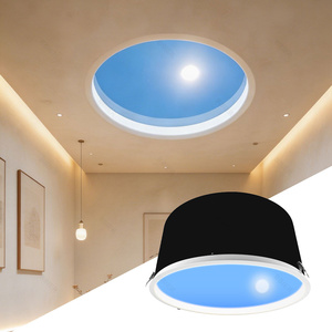 Claraboya Inteligente BBIER de Fábrica con Control Wifi para el Hogar, Panel de Luz Natural Artificial LED, Claraboya Artificial Azul - Product Image 1