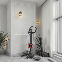 Appareil de musculation multifonction en acier pour le corps entier, équipement de gym réglable, stepper torsadé avec barre de maintien pour exercices aérobiques