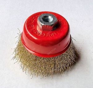 <b>Wire</b> <b>Brush</b> Brass <b>Wire</b> <b>Brush</b> Heavy Duty Crimped <b>Wire</b> Cup <b>Brush</b> - Product Image 3