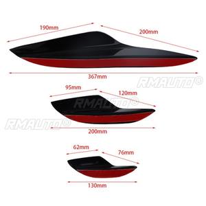 Para BMW E90 E92 E93 M3 2005-2012: Decoración de salida de aire para parachoques, cubierta de divisor de parachoques, pieza de modificación. - Product Image 3