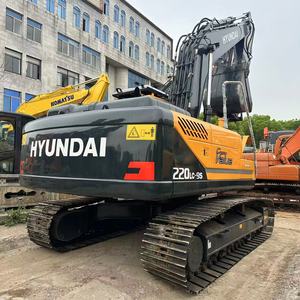 Excavatrices d'occasion 22 tonnes 220-9S r220 Hyundai d'origine Corée 220lc 220lc-9s Excavatrice sur chenilles - Product Image 4