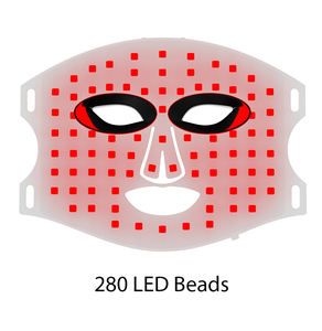 Nuevo diseño profesional inalámbrico batería recargable controlador magnético <span class=keywords><strong>4D</strong></span> láser rojo iluminación máscara facial - Product Image 2