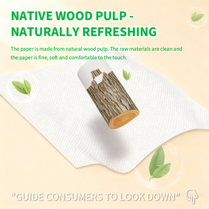 Proveedor Chino, <span class=keywords><strong>Precio</strong></span> Económico, Empaque Elegante, Toalla de <span class=keywords><strong>Papel</strong></span> Biodegradable de 1 Capa, Venta al por Mayor de Fábrica, Toalla de <span class=keywords><strong>Papel</strong></span> para Manos - Product Image 6