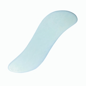 Masseur Gua Sha en forme de S en Xiuyan blanc, pierre naturelle, grattoir de physiothérapie pour le visage et le corps - Product Image 5