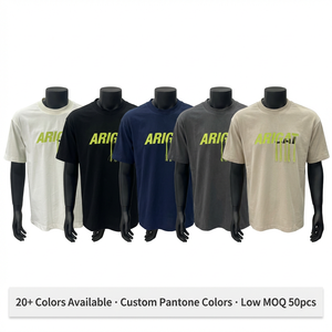 T-Shirt Oversize di Alta Qualità con Stampa Puff e Ricamo, <span class=keywords><strong>Abbigliamento</strong></span> Streetwear Vintage Personalizzato <span class=keywords><strong>per</strong></span> Grossisti di <span class=keywords><strong>Abbigliamento</strong></span> <span class=keywords><strong>Hip</strong></span> <span class=keywords><strong>Hop</strong></span> - Product Image 4