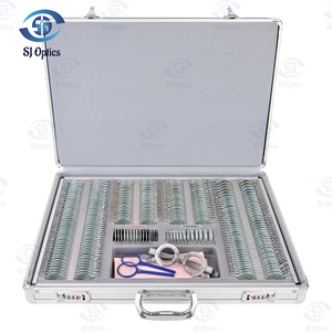SJ Optics WZ-266JS instrumentos ópticos venda quente melhor qualidade 266 PCS conjunto de quadro de teste de metal vidro - Product Image 4