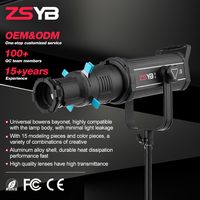 ZSYB YG90 Personnalisable Façonner la Lumière pour la Prise de Vue, Projecteur Gobo Professionnel, Accessoire de Studio Photo Snoot