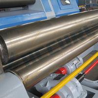 Machine à rouler l'acier électronique pour plaques d'aluminium asymétriques à 3 rouleaux Accurl