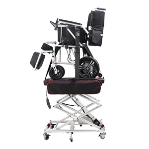 Super Light Wheelchair Electric Scissor Lift Portable Wheelchair Hoist with Remote Control