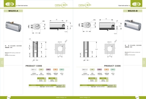 Mini serrure à combinaison, cylindre droit, longue tige, en alliage de zinc, pour armoire - Product Image 2