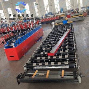 เครื่องผลิตกระเบื้องหลังคาเหล็กเคลือบสีกันลมพายุไต้ฝุ่นแบบอัตโนมัติเต็มรูปแบบ - Product Image 5