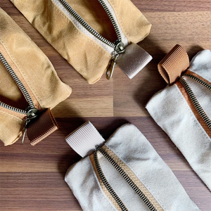 Borsa resistente in tela cerata impermeabile per lo stile di moda con cerniera e etichetta abbinate alla borsa <span class=keywords><strong>o</strong></span> al portafoglio - Product Image 5