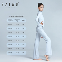 123415033/123412062 BAIWU filles formation veste entraînement actif vêtements de sport ensemble manches longues ensemble Yoga haut pantalon Fitness vêtements