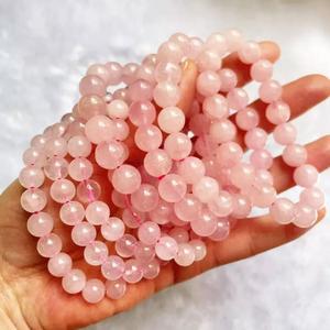 Braccialetto di perline di cristallo di chakra lucidato naturale 8 mm 7 bracciale di cristallo di occhio di <span class=keywords><strong>tigre</strong></span> ametista di quarzo rosa - Product Image 4