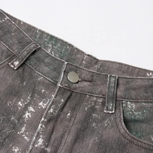Bettergirl 2023 Jeans Street gran oferta Vintage bolsillo pierna ancha Jean camuflaje <span class=keywords><strong>pantalones</strong></span> sueltos Camo mujeres Cargo <span class=keywords><strong>Pantalones</strong></span> - Product Image 4