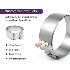 Sáng Nhà Máy Giá 220V 1P 3000W Thùng Mica Dải Thép Không Gỉ Nóng Ban Nhạc Nóng Với Kiểm Soát Nhiệt Độ - Product Image 5