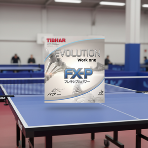 Revêtement de <span class=keywords><strong>raquette</strong></span> de tennis de table <span class=keywords><strong>Tibhar</strong></span> FX-P Evolution - Design haut et droit, anti-adhérent, pour vitesse, rotation et puissance - Product Image 2