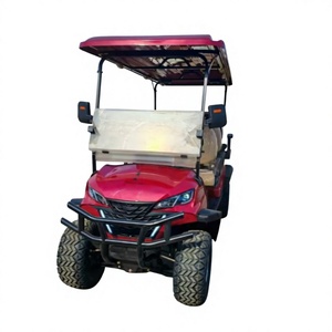 Vente directe d'usine, voiturette de golf électrique puissante à 4 roues, 8 places, 4+2 - Product Image 1