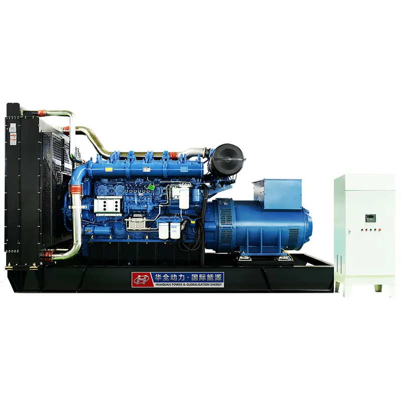 Prix d'usine OEM générant 3 phases 900KW YUCHAI Prime Power 1125kVA 1500rpm Générateurs diesel ouverts/silencieux/conteneur