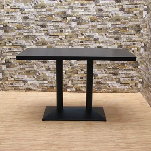 Holzplatte Restaurant Modernes einfaches Holz Tischplatte Rechteck für Besprechung sraum