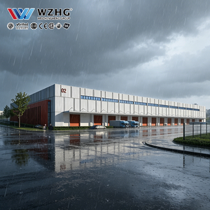 Edificio de Acero Estructural Prediseñado para Depósito de Mantenimiento Ferroviario, Almacén con Estructura de Acero para Grúas - Product Image 1