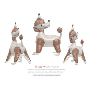 Nuovi <span class=keywords><strong>Palloncini</strong></span> in Alluminio a Forma di Cane 3D, Bulldog e Pastore in Piedi, per Decorazioni Baby Shower - Product Image 5