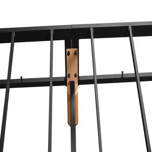 Base de lit à ressort en métal robuste <span class=keywords><strong>avec</strong></span> housse en tissu/pieds - Product Image 5