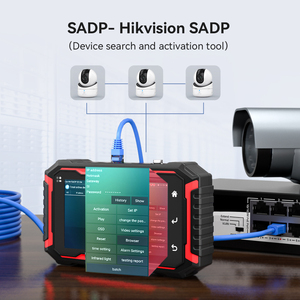 เครื่องทดสอบกล้อง IP 8K จอภาพ IPC เครื่องทดสอบ PoE หน้าจอสัมผัส 5.5 นิ้ว เครื่องทดสอบกล้องวงจรปิดพร้อมอินเตอร์เน็ตไร้สาย NF-IPC725 - Product Image 6