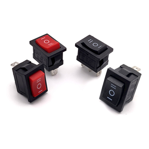 สวิตช์โยกแบบมินิ KCD1 250V 6A,10A 15*20 2 ขา SPST เปิด-ปิด ขนาด 15*20 แบบกดและปล่อย - Product Image 5