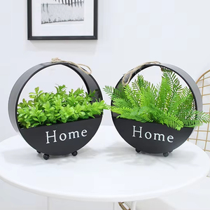 Porte-plantes mural de style moderne <span class=keywords><strong>en</strong></span> acier corten de 2 mm pour la maison et le jardin - Product Image 3
