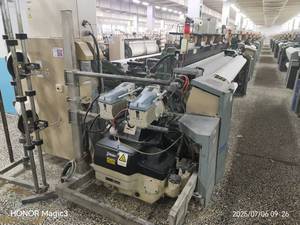 Picanol-280cm sử dụng máy bay phản lực không khí khung dệt để bán Dobby & <span class=keywords><strong>Cam</strong></span> đổ 2 sợi ngang feeders heald Khung 4-8 cái Warp beam1: 1 vải Con lăn 1:1 - Product Image 5