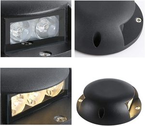 Lampe de jardin LED pour allée, projecteur <span class=keywords><strong>au</strong></span> <span class=keywords><strong>sol</strong></span>, simple et élégant, pour escaliers, <span class=keywords><strong>terrasse</strong></span>, allée, <span class=keywords><strong>sol</strong></span>, balcon, éclairage décoratif - Product Image 2