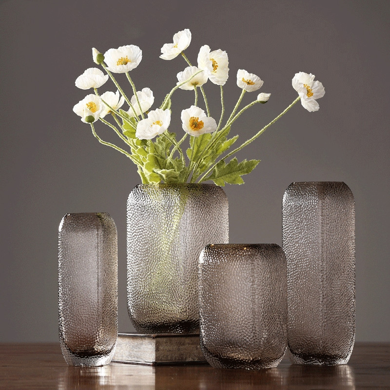 Factory Produced Wholesale Glass Flower Vase for Home Decor