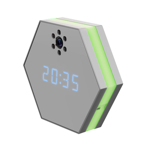 Z17 Nhà Thông Minh Wifi Máy Ảnh Mini Kim Cương Phong Cách Đồng Hồ Kỹ Thuật Số Với 1080P Ánh Sáng Ban Đêm Tầm Nhìn Ban Đêm Chức Năng Thiết Kế Thời Trang - Product Image 2