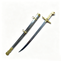 Épée de cérémonie/épée de commandement populaire de 60 cm et 0,5 kg pour officier du Corps des Marines, idéale pour collection ou cosplay
