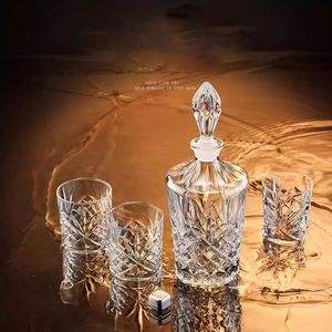 เซ็ตของขวัญวิสกี้5ชิ้นพร้อมแว่นตาสำหรับผู้ชายและผู้หญิงสำหรับวอดก้าไวน์วิสกี้เหล้าบูร์บงของขวัญคริสต์มาส - Product Image 3