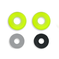 4x Anneaux de protection pour joystick Aim Assist pour manettes PS4/PS5/Xbox One/Series X S – Anneaux en éponge et silicone pour joystick