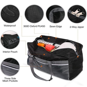 Sac de voyage de haute qualité, tendance, grande capacité, imperméable, pour la gym, le fitness, les week-ends, les voyages d'une nuit, avec fermeture éclair, portable - Product Image 3