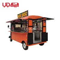 Autobús de comida eléctrico, carrito de comida de Patatas al horno, furgoneta de Catering móvil, camión de comida Retro HY, gran oferta