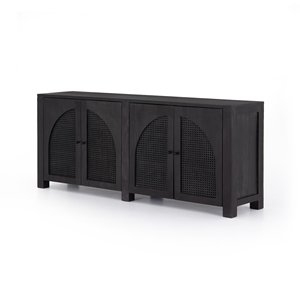 Credenza di Lusso in Legno Massello, Cassettiera Moderna Minimalista, Mobile Contenitore Contemporaneo per la Casa - Product Image 2