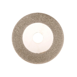 Disque de polissage diamanté, grain 100, avec support adhésif, pour verre, céramique, pierre de jade - Product Image 1