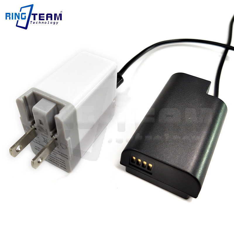 BLL TMISHION Batterie factice USB vers DMWDCC8 Batterie Factice de