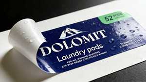 Etiqueta Adhesiva para Cápsulas de Lavandería Marabu Dolomit, 52 Cápsulas, Papel Adhesivo Resistente al Agua, Origen Japón - Product Image 2