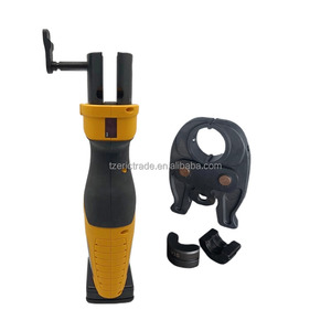HHYD-1532 Kit d'outils de presse hydraulique professionnel sans fil pour la construction CVC, sertissage de tuyaux en acier inoxydable, cuivre et PEX - Product Image 5