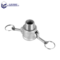 Conector de Manguera Tipo B Forjado al por Mayor, Acero Inoxidable SS304/316, Conexión Macho Camlock para Acoplamiento Sencillo en Estaciones de Energía